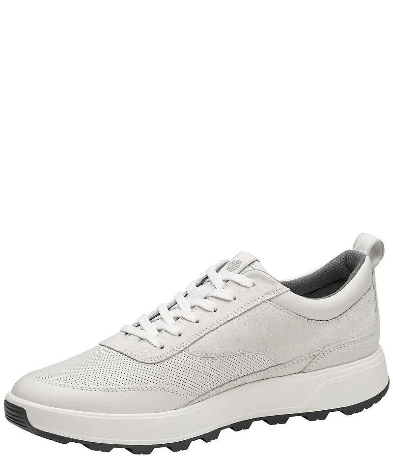 Johnston & Murphy Men's Lucas U-Throat Leather Suede Sneakers