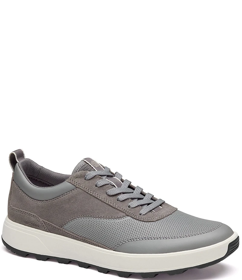 Johnston & Murphy Men's Lucas U-Throat Leather Suede Sneakers