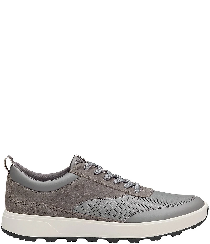 Johnston & Murphy Men's Lucas U-Throat Leather Suede Sneakers