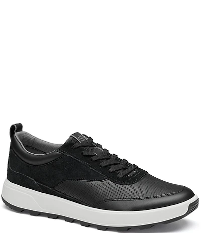 Johnston & Murphy Men's Lucas U-Throat Leather Suede Sneakers