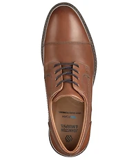 Johnston & Murphy Men's Mason Leather Cap Toe Lace Up Oxfords