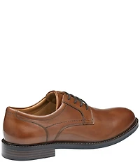 Johnston & Murphy Men's Mason Leather Plain Toe Lace Up Oxfords