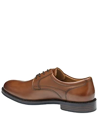 Johnston & Murphy Men's Mason Leather Plain Toe Lace Up Oxfords