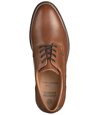 Johnston & Murphy Men's Mason Leather Plain Toe Lace Up Oxfords