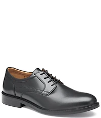 Johnston & Murphy Men's Mason Leather Plain Toe Lace Up Oxfords