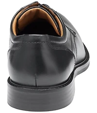 Johnston & Murphy Men's Mason Leather Plain Toe Lace Up Oxfords
