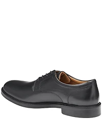 Johnston & Murphy Men's Mason Leather Plain Toe Lace Up Oxfords