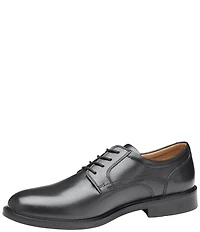 Johnston & Murphy Men's Mason Leather Plain Toe Lace Up Oxfords