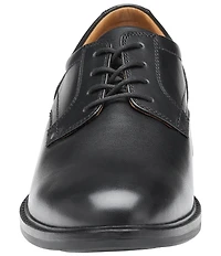 Johnston & Murphy Men's Mason Leather Plain Toe Lace Up Oxfords