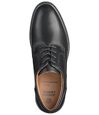 Johnston & Murphy Men's Mason Leather Plain Toe Lace Up Oxfords