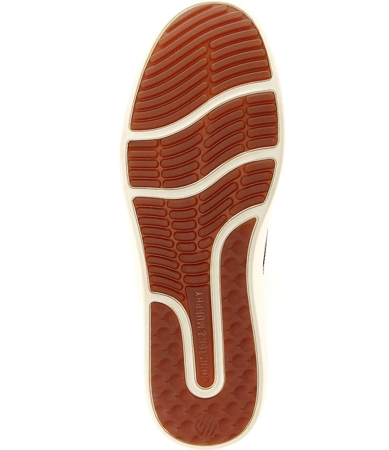 Johnston & Murphy Men's McGuffey 2 175th Anniversary Leather Plain Toe Lace Up Sneakers