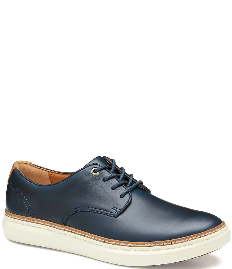 Johnston & Murphy Men's McGuffey 2 175th Anniversary Leather Plain Toe Lace Up Sneakers