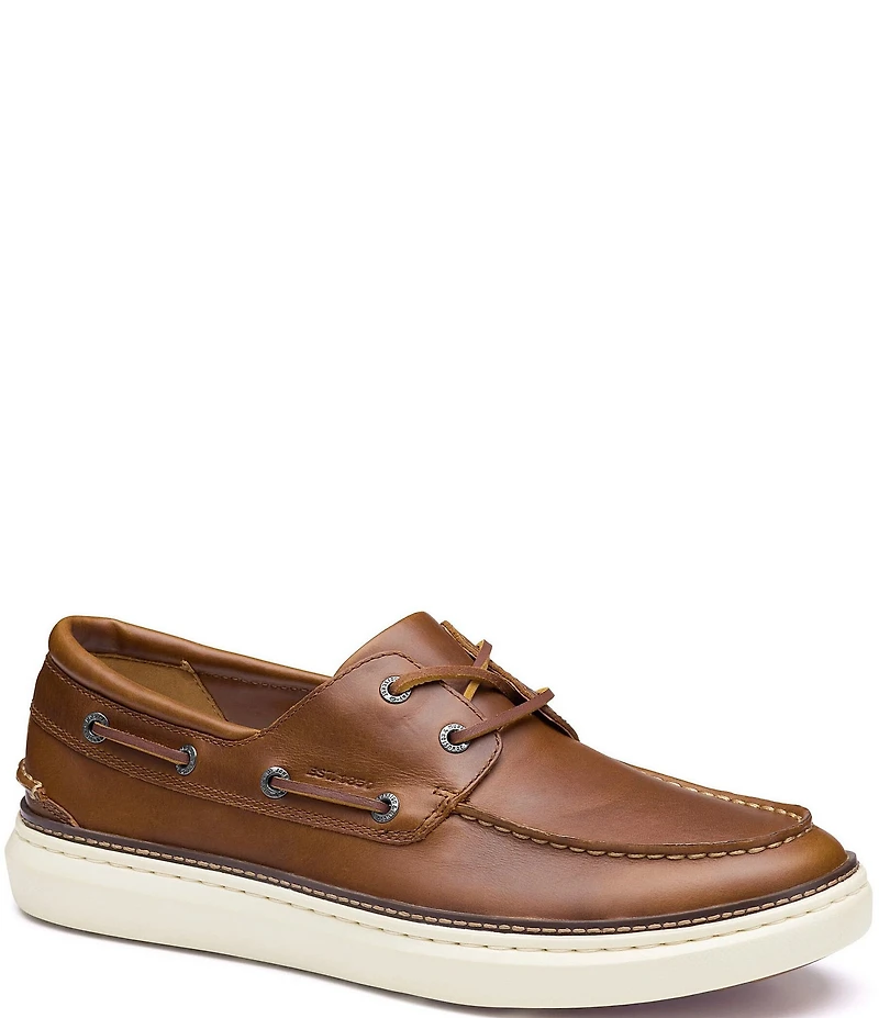 Johnston & Murphy Men's McGuffey 2 Leather Boat Shoes