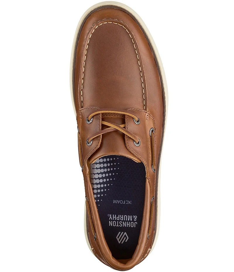 Johnston & Murphy Men's McGuffey 2 Leather Boat Shoes