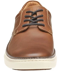 Johnston & Murphy Men's McGuffey 2 Leather Plain Toe Oxfords