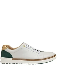 Johnston & Murphy Men's McGuffey GL1 Hybrid Waterproof Leather Lace Up Golf Sneakers