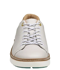 Johnston & Murphy Men's McGuffey GL1 Hybrid Waterproof Leather Lace Up Golf Sneakers
