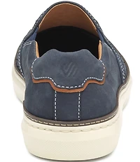Johnston & Murphy Mens McGuffey 2 Woven Nubuck Slip On Sneakers