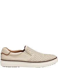 Johnston & Murphy Men's McGuffey 2 Woven Nubuck Slip On Sneakers