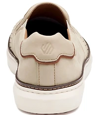 Johnston & Murphy Men's McGuffey 2 Woven Nubuck Slip On Sneakers