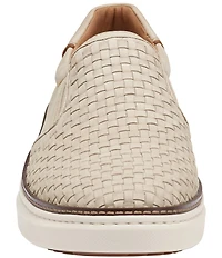 Johnston & Murphy Men's McGuffey 2 Woven Nubuck Slip On Sneakers