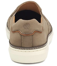 Johnston & Murphy Mens McGuffey 2 Woven Nubuck Slip On Sneakers