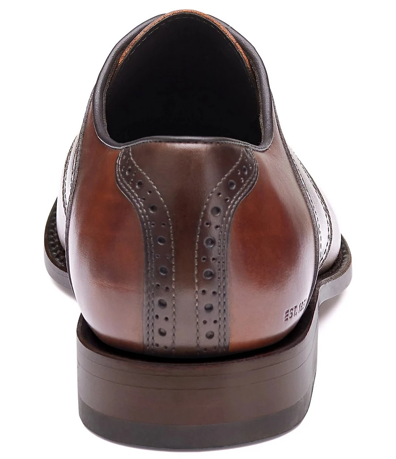 Johnston & Murphy Men's Melton Leather Saddle Oxfords