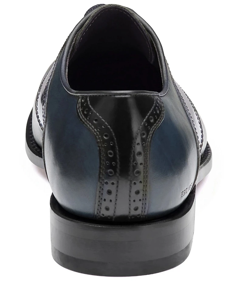 Johnston & Murphy Men's Melton Leather Saddle Oxfords