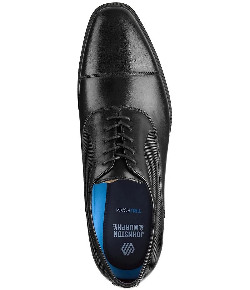 Johnston & Murphy Men's Mills Perfed Cap Toe Oxfords