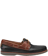 Johnston & Murphy Men's Monaco Leather 2-Eye Boat Shoes