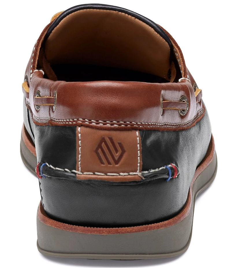 Johnston & Murphy Men's Monaco Leather 2-Eye Boat Shoes