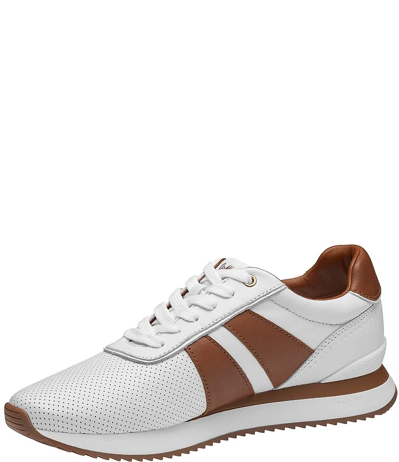 Johnston & Murphy Men's Morgan Perforated Leather U-Throat Sneakers