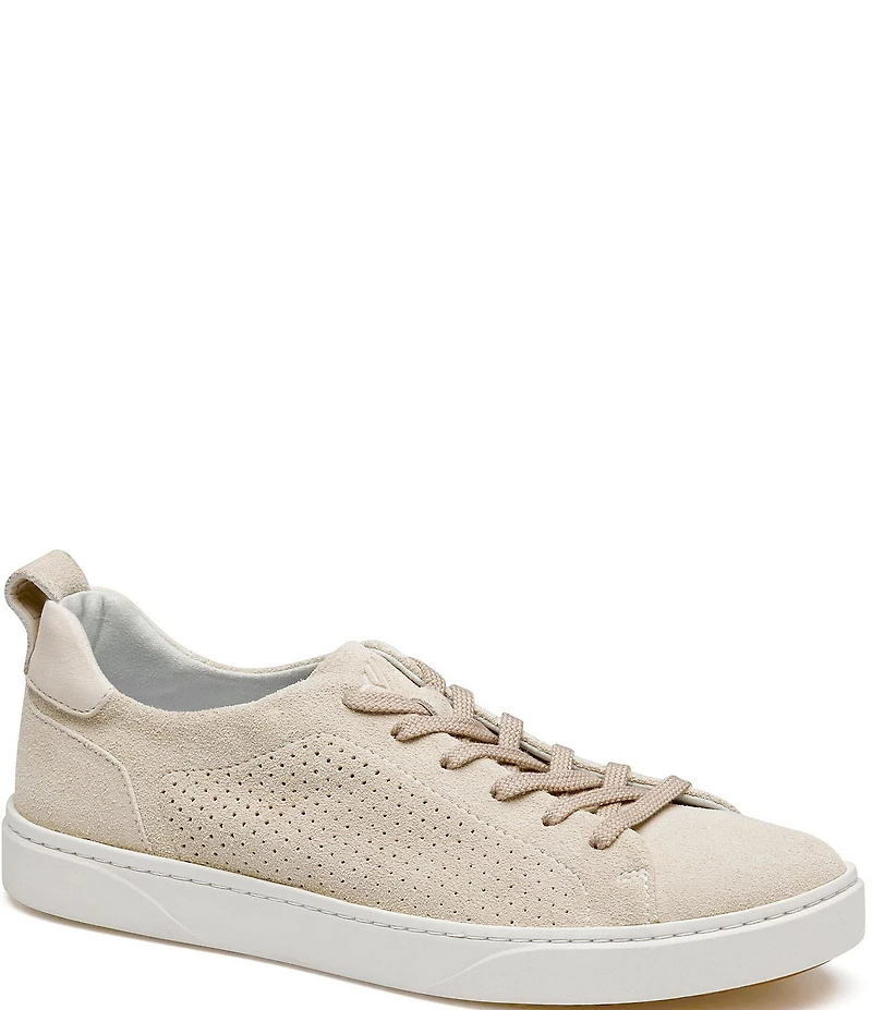 Johnston & Murphy Men's Ollie Lace-to-Toe Suede Sneakers