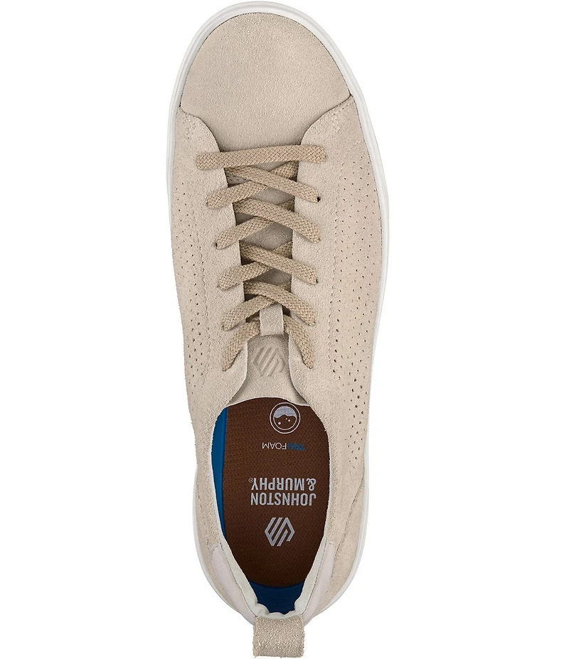 Johnston & Murphy Men's Ollie Lace-to-Toe Suede Sneakers