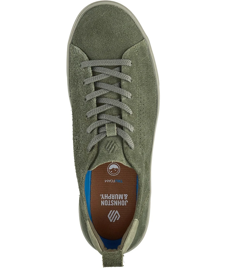 Johnston & Murphy Men's Ollie Lace-to-Toe Suede Sneakers