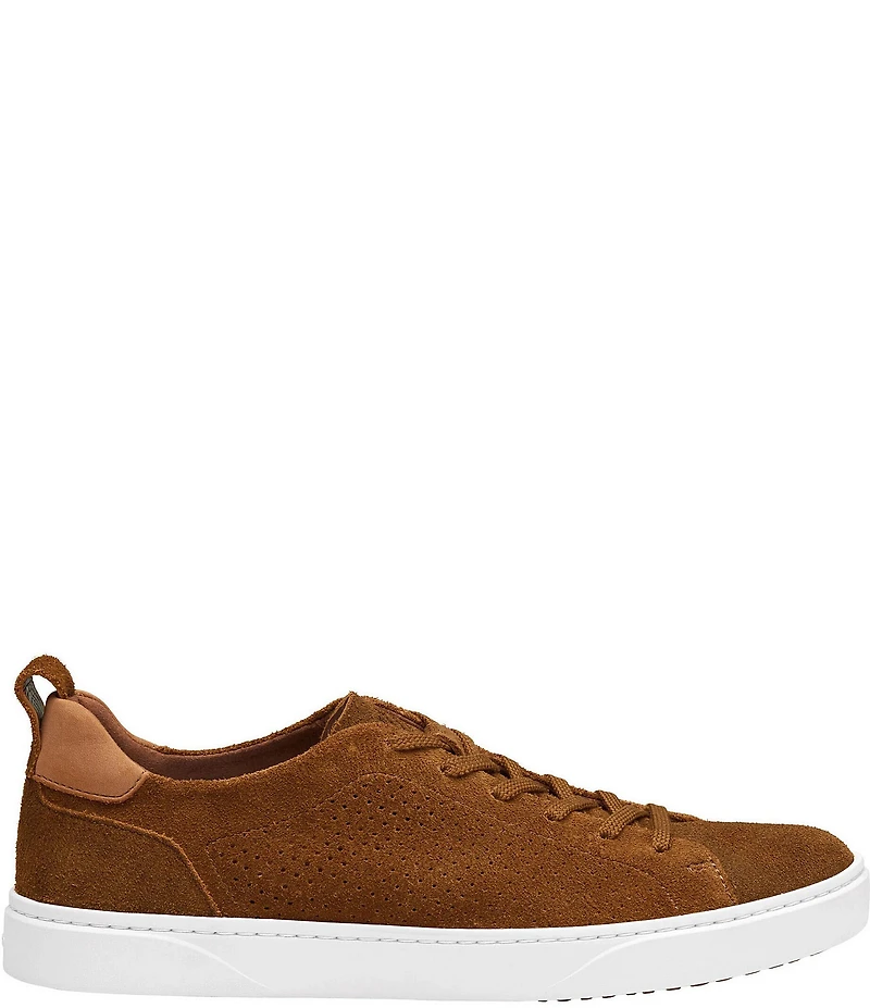 Johnston & Murphy Men's Ollie Lace-to-Toe Suede Sneakers