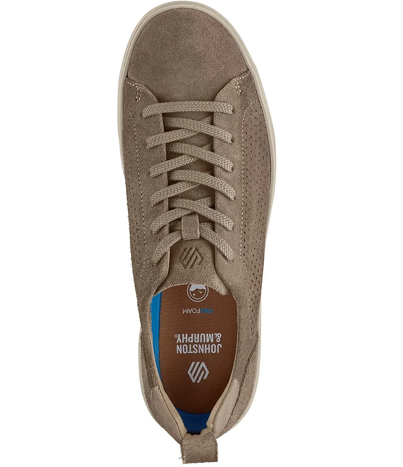 Johnston & Murphy Men's Ollie Lace-to-Toe Suede Sneakers
