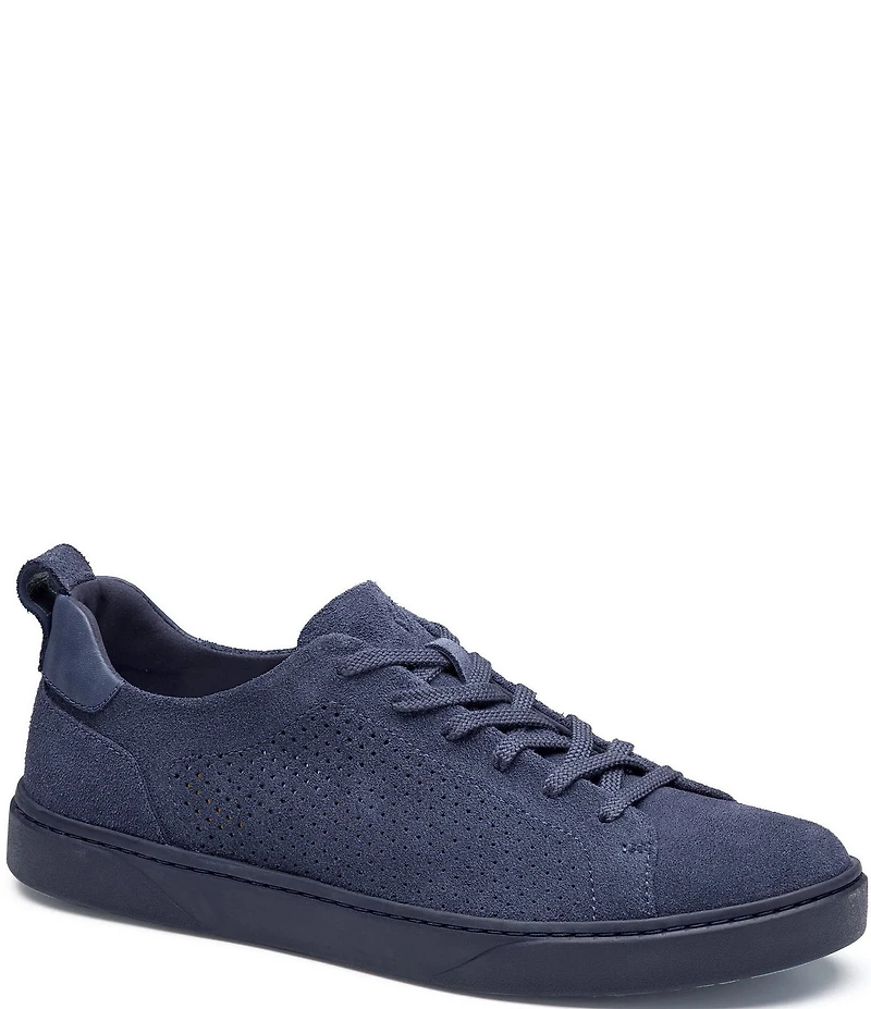Johnston & Murphy Men's Ollie Lace-to-Toe Suede Sneakers