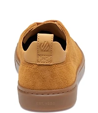 Johnston & Murphy Men's Ollie Perforated Lace To Toe Washable Suede Sneakers
