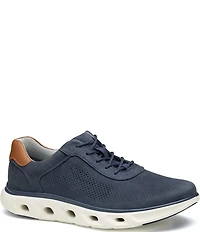 Johnston & Murphy Men's Reactivate Perforated Nubuck U-Throat Lace Up Sneakers