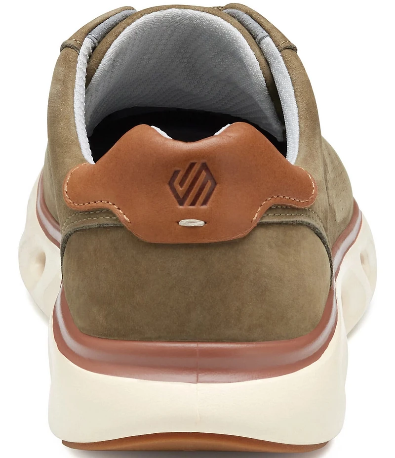 Johnston & Murphy Men's Reactivate Perforated Nubuck U-Throat Lace Up Sneakers