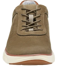 Johnston & Murphy Men's Reactivate Perforated Nubuck U-Throat Lace Up Sneakers