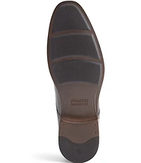 Johnston & Murphy Men's Reeve Leather Cap Toe Brogue Detail Oxfords