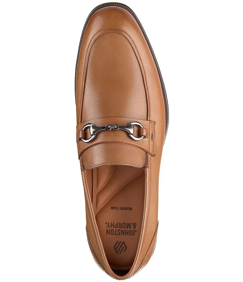 Johnston & Murphy Men's Reeve Leather Bit Loafers
