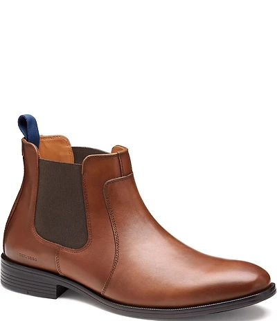 Johnston & Murphy Men's Reeve Leather Chelsea Boots