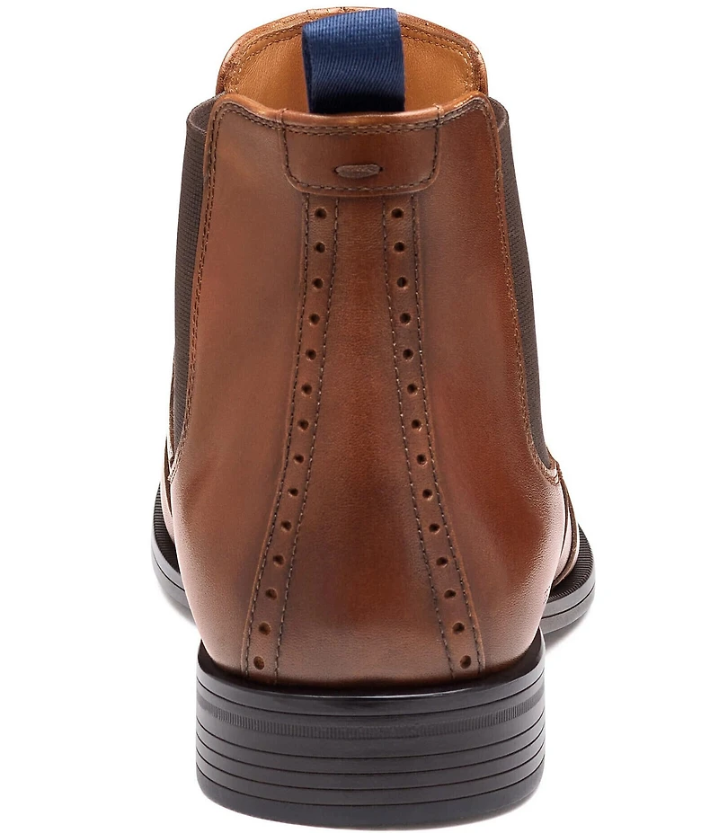 Johnston & Murphy Men's Reeve Leather Chelsea Dress Boots