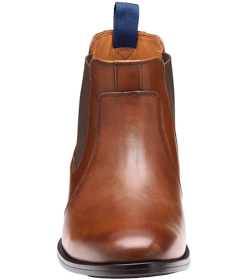 Johnston & Murphy Men's Reeve Leather Chelsea Dress Boots