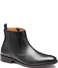Johnston & Murphy Men's Reeve Leather Chelsea Zip Boots