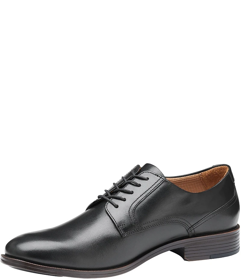 Johnston & Murphy Men's Reeve Leather Plain Toe Oxfords