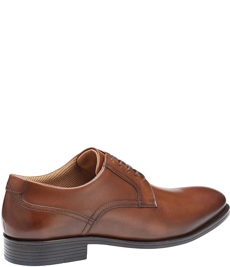 Johnston & Murphy Men's Reeve Leather Plain Toe Oxfords